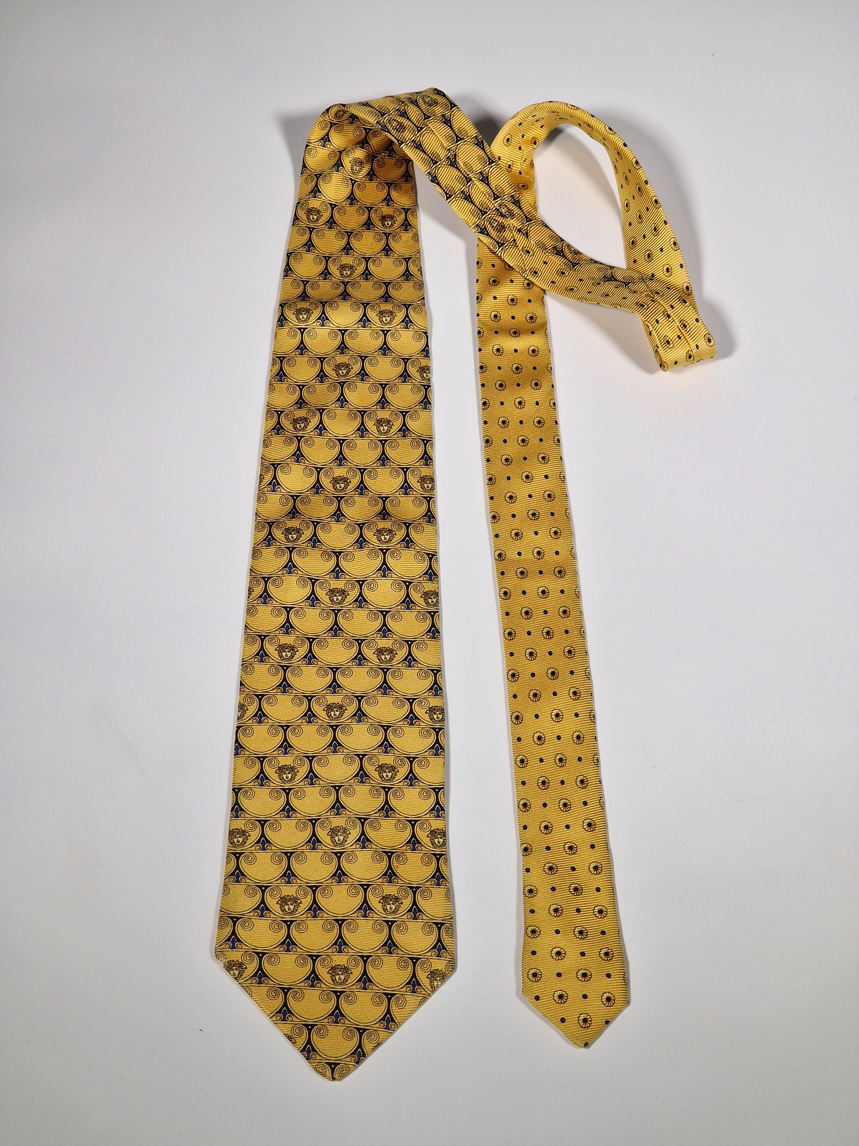 Versace silk tie