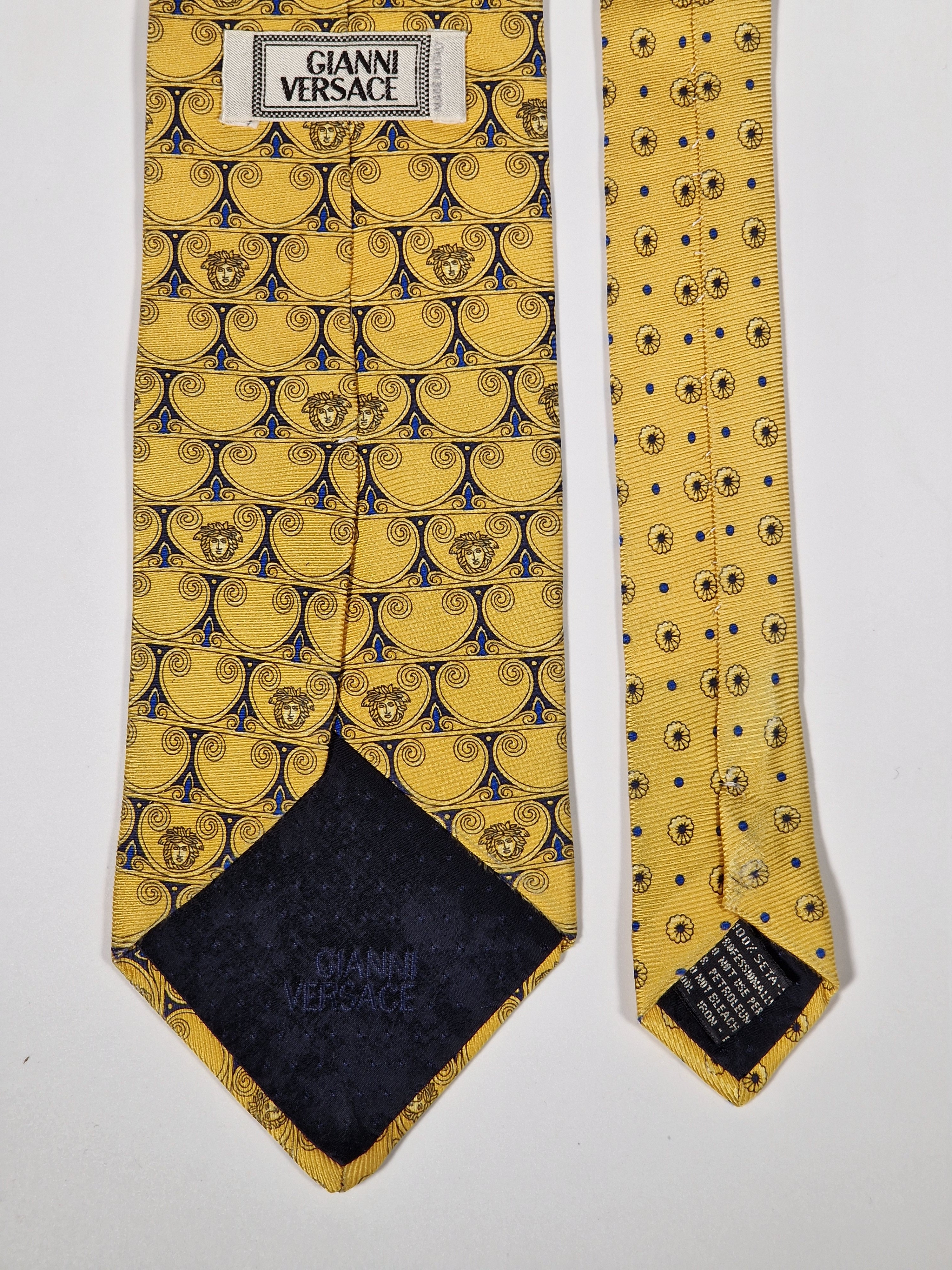 Versace silk tie