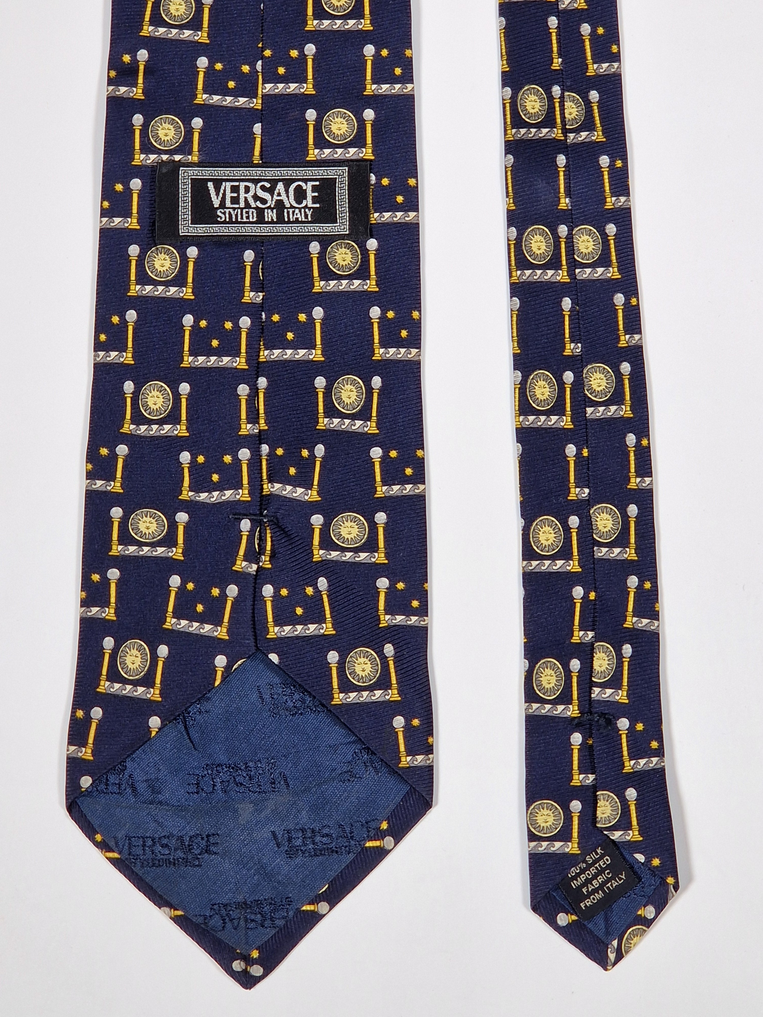 Versace silk tie