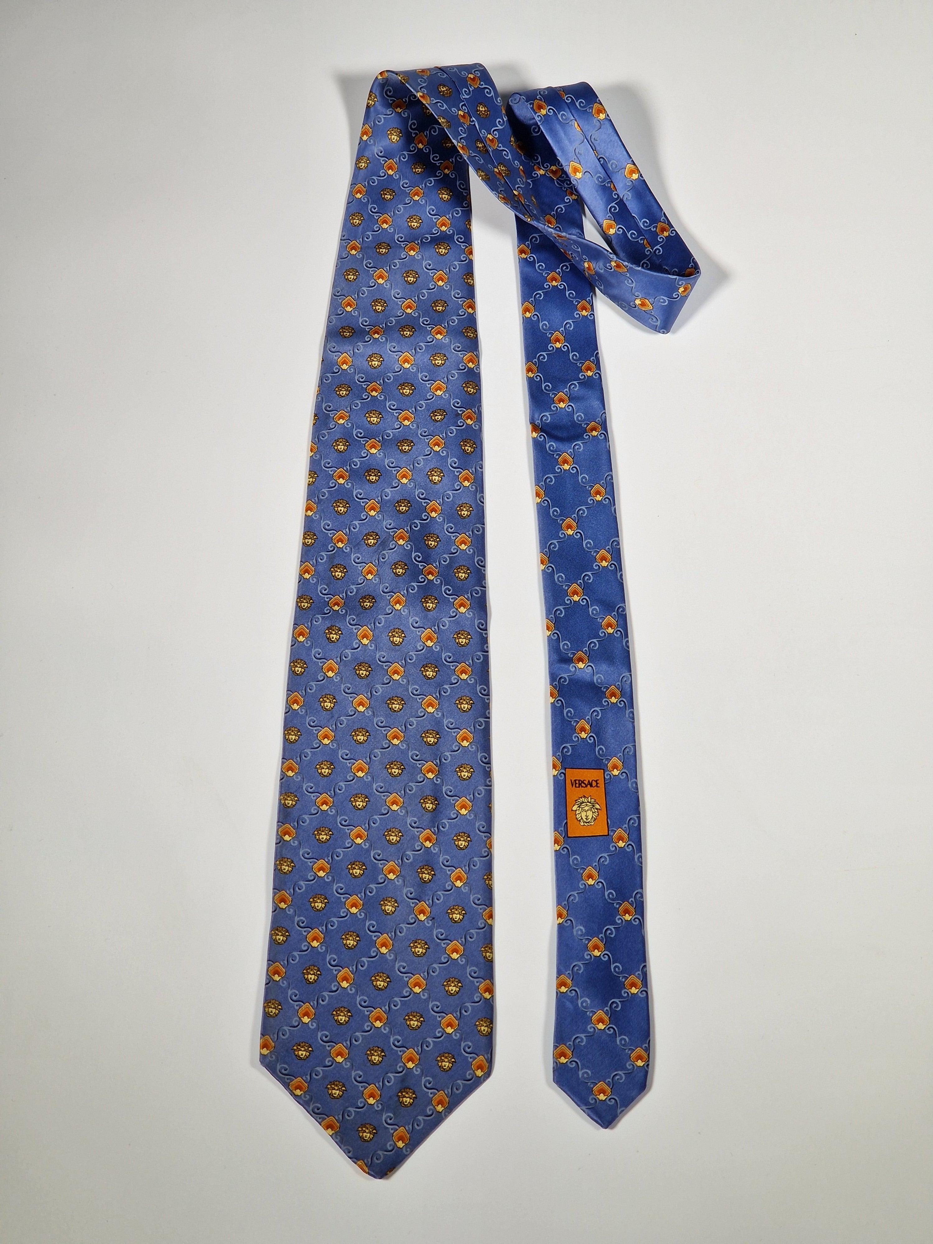 Versace silk tie