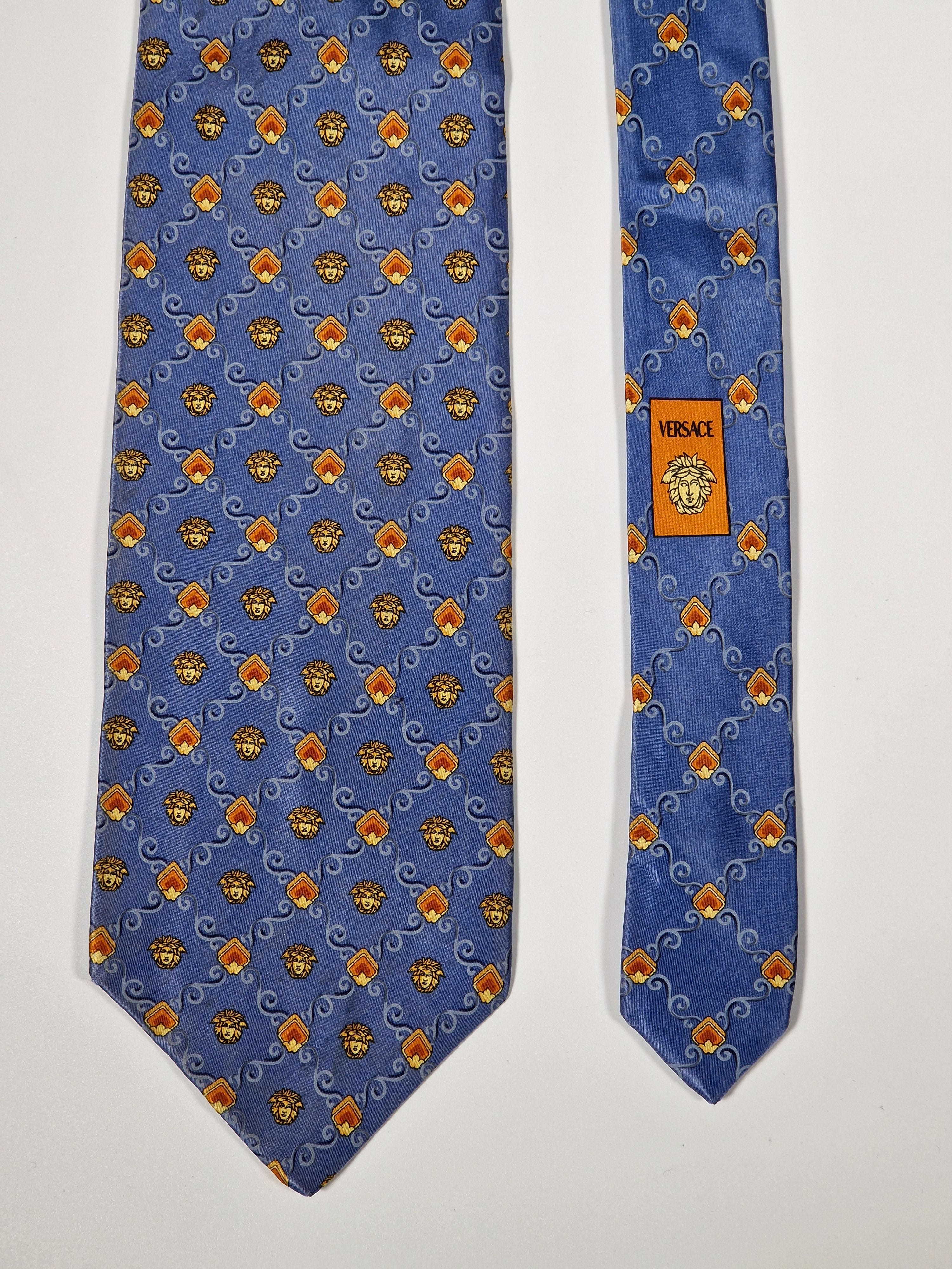Versace silk tie
