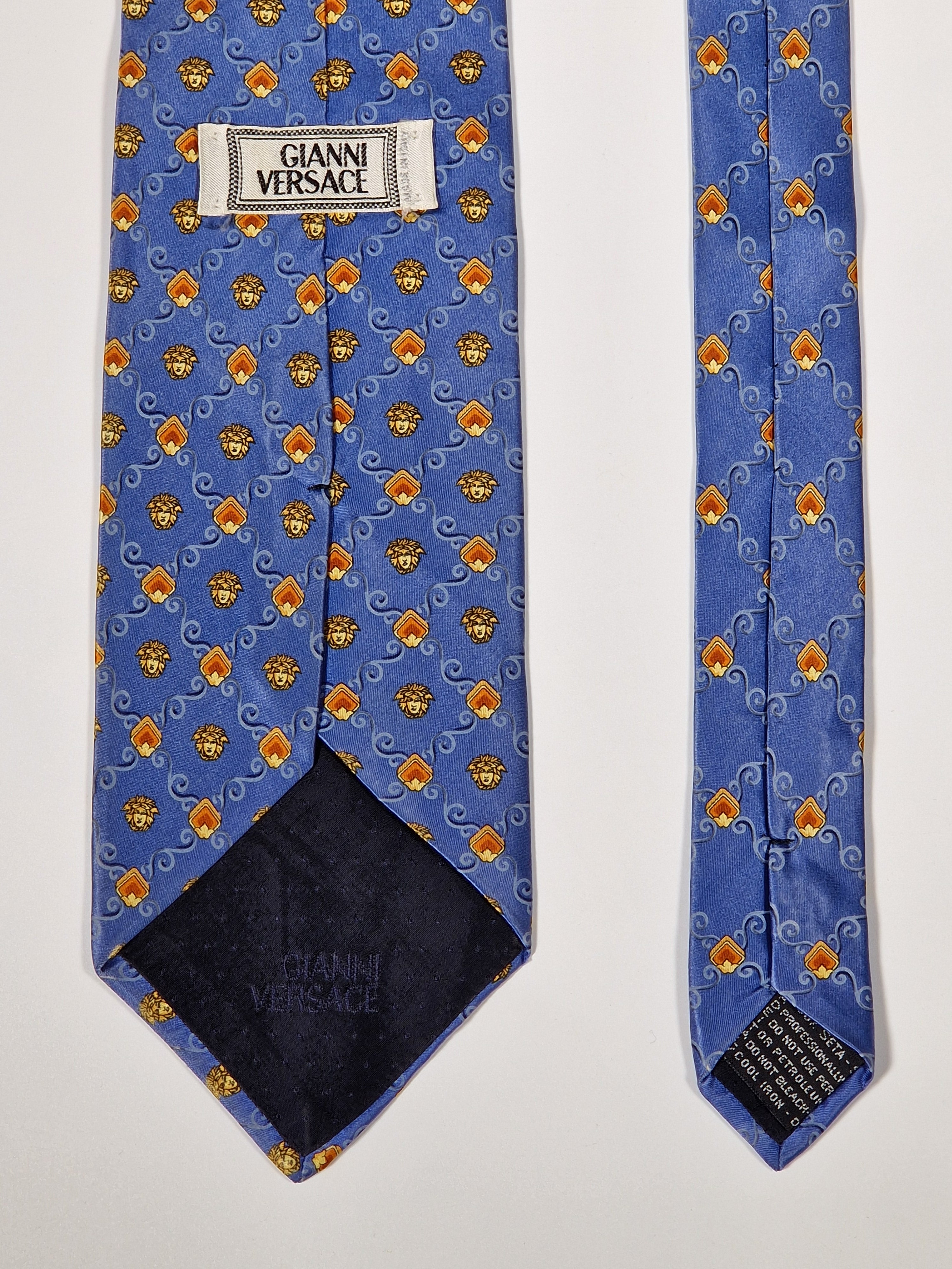 Versace silk tie