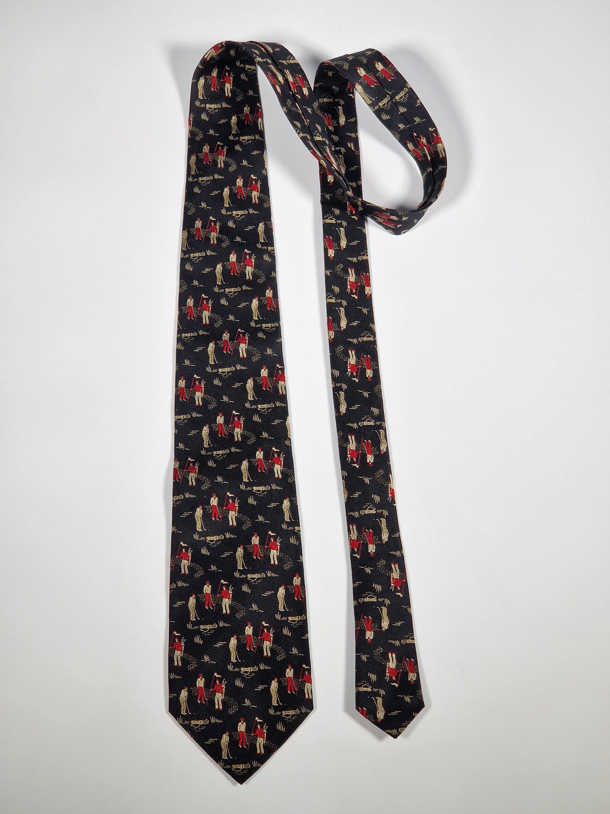 Ralph Lauren Vintage tie, golf pattern