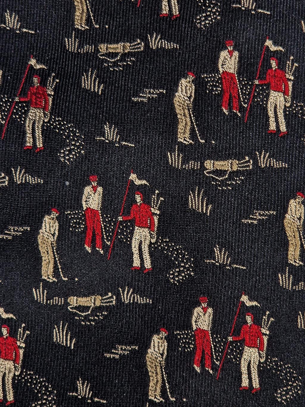 Ralph Lauren Vintage tie, golf pattern