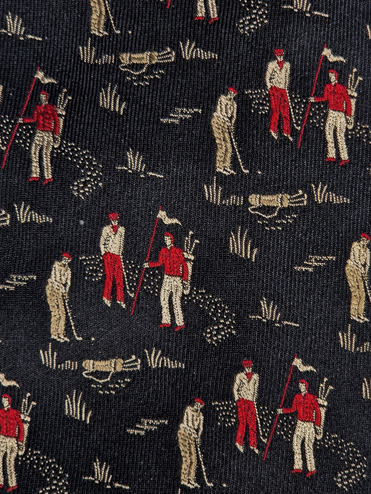 Ralph Lauren Vintage tie, golf pattern