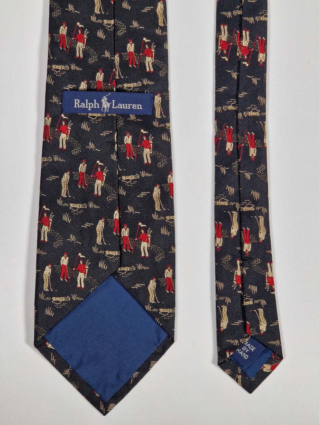 Ralph Lauren Vintage tie, golf pattern