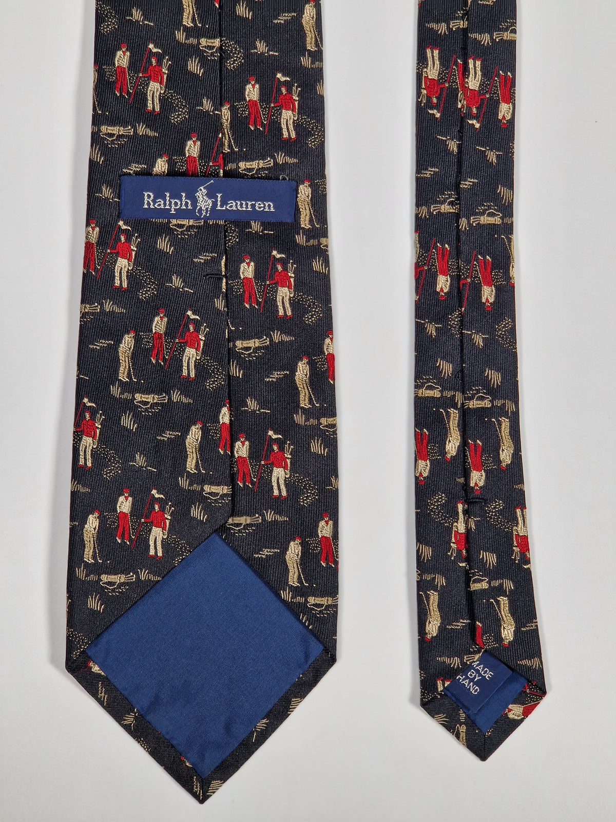 Ralph Lauren Vintage tie, golf pattern