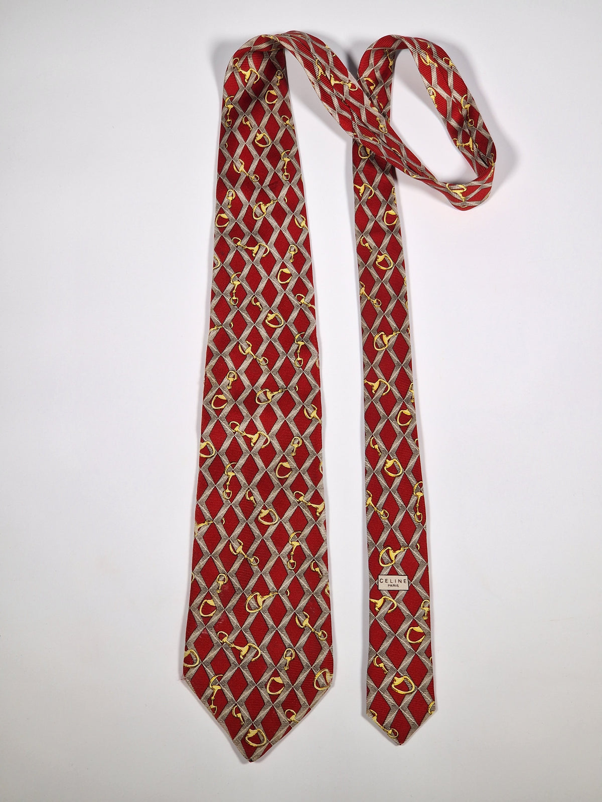 Celine silk tie