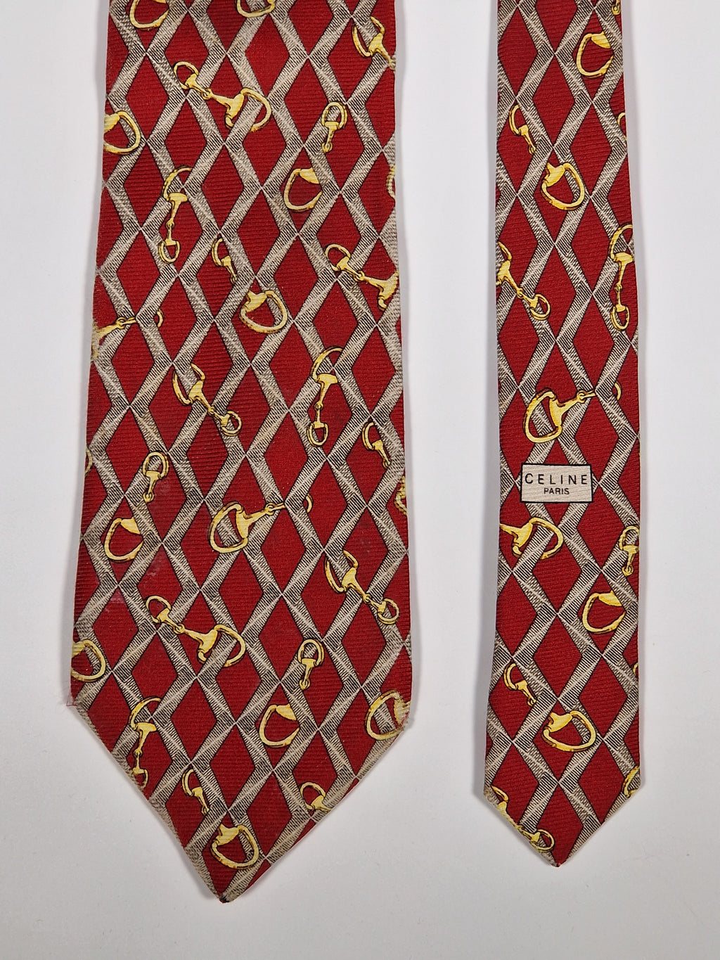 Celine silk tie