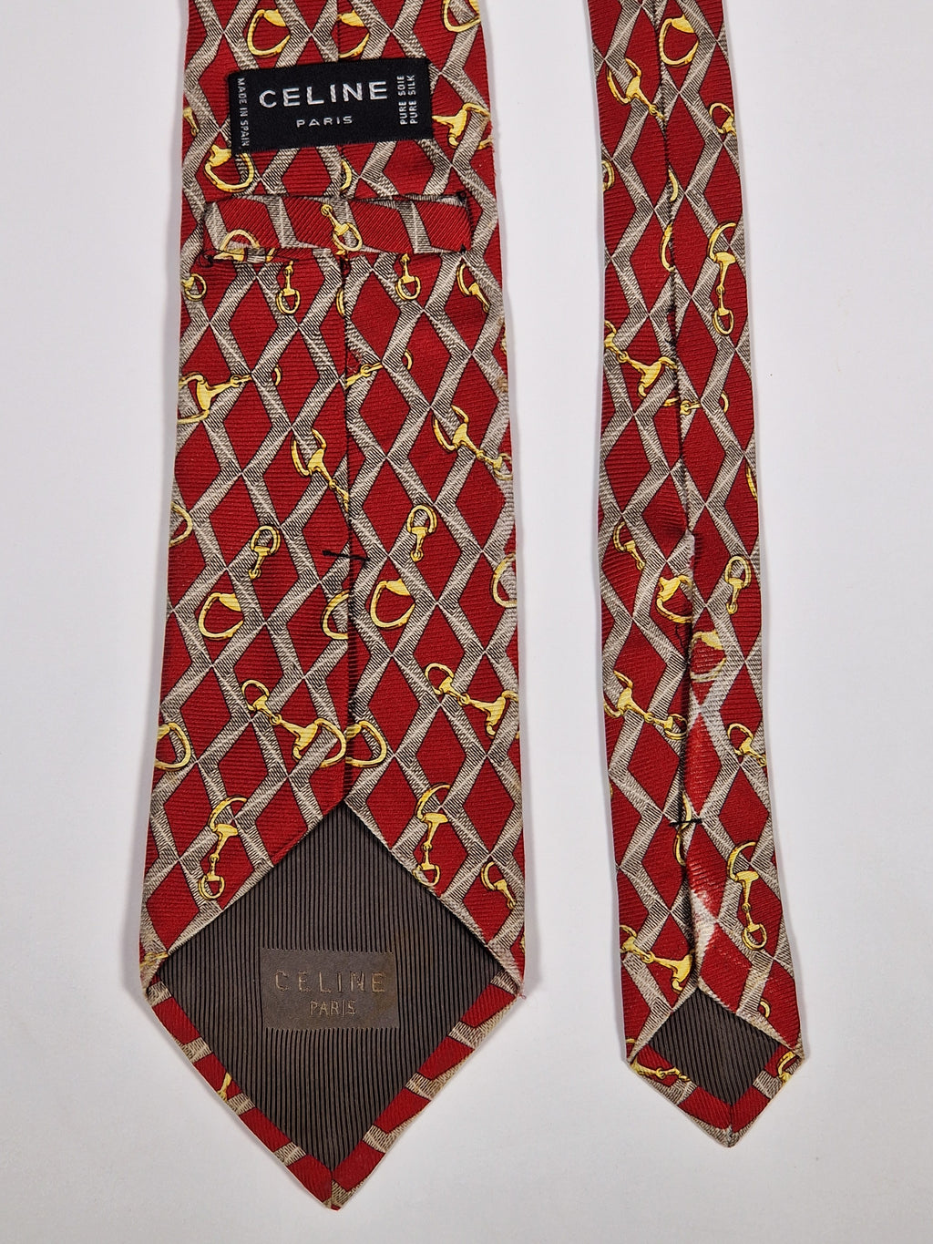 Celine silk tie