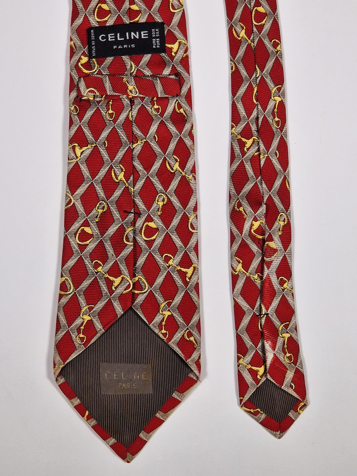 Celine silk tie