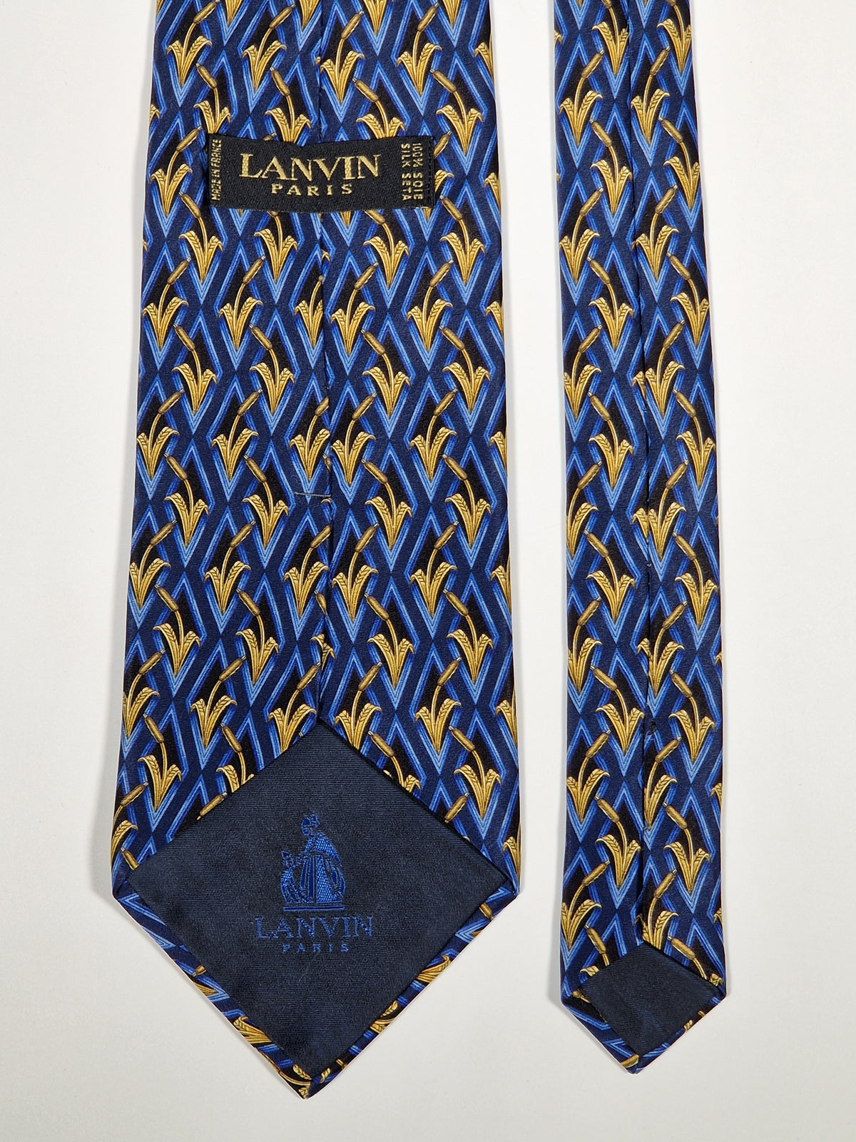 Lanvin silk tie