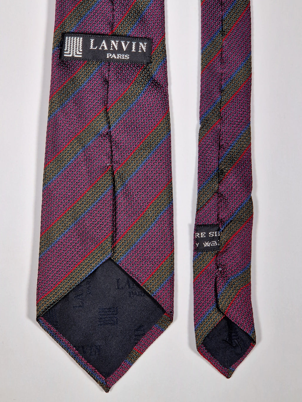 Lanvin silk tie