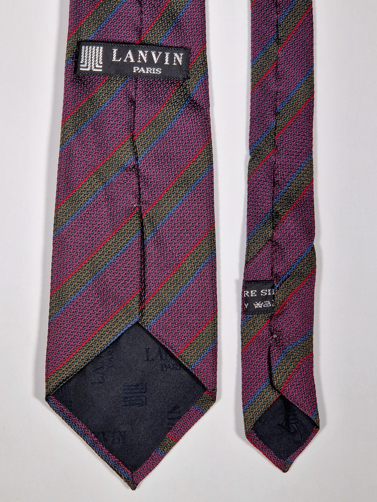 Lanvin silk tie