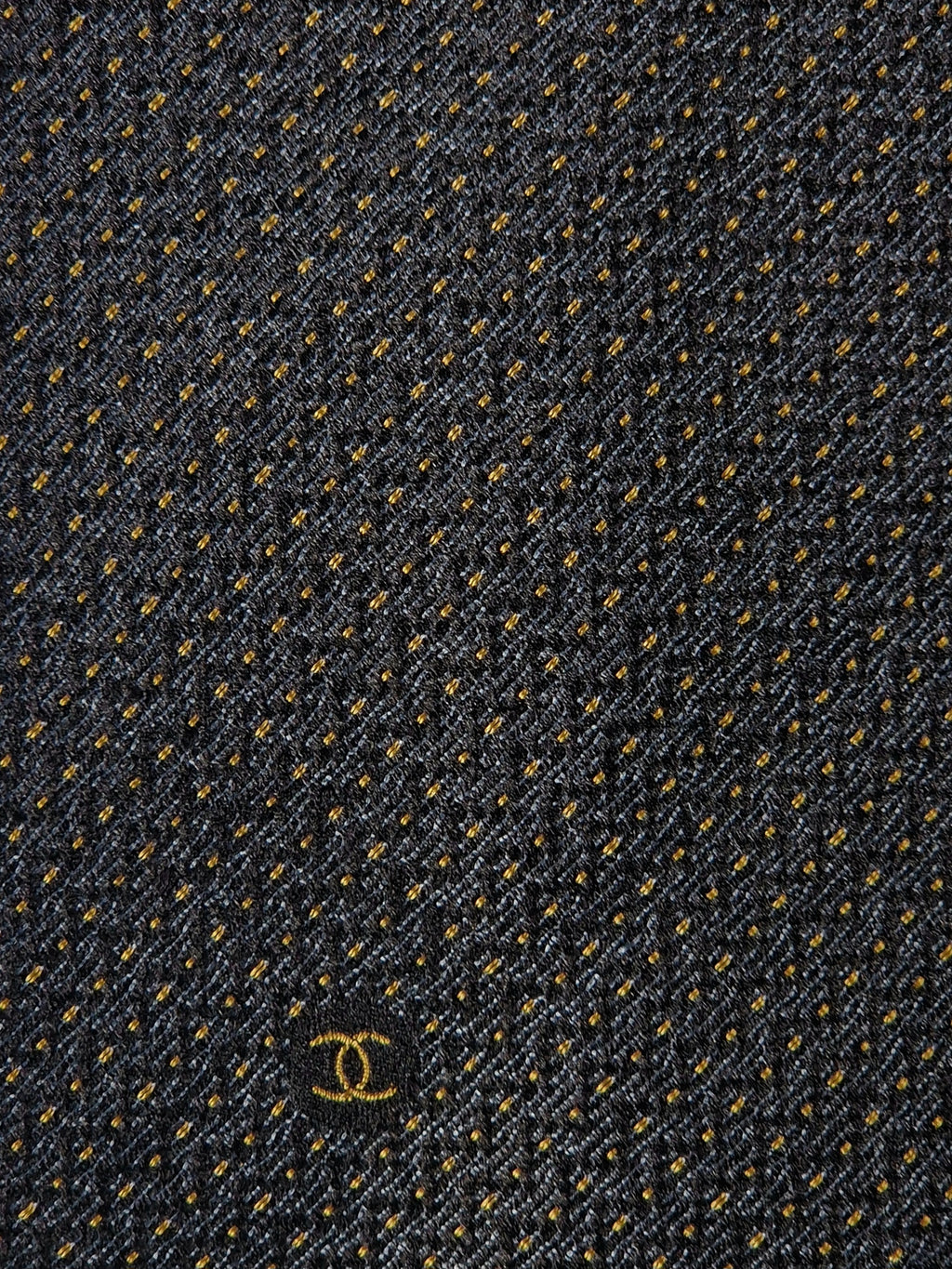 Chanel vintage tie