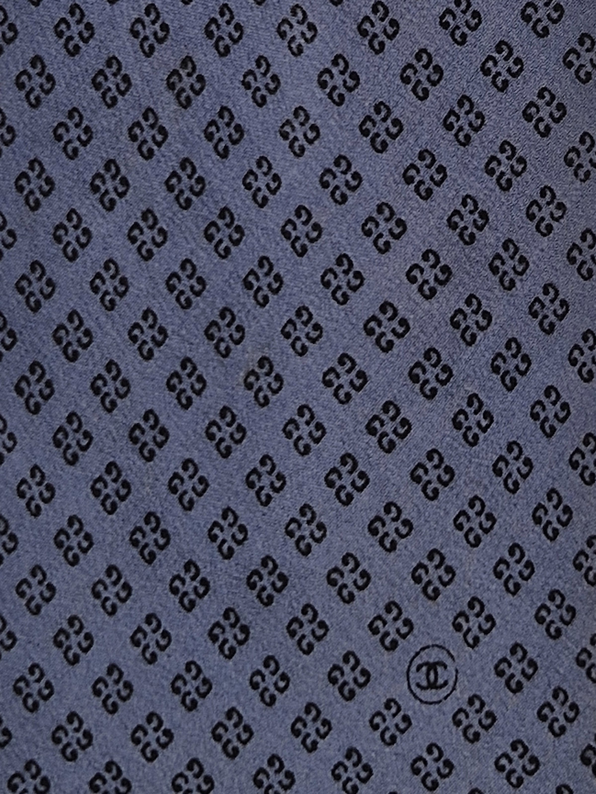 Chanel vintage tie