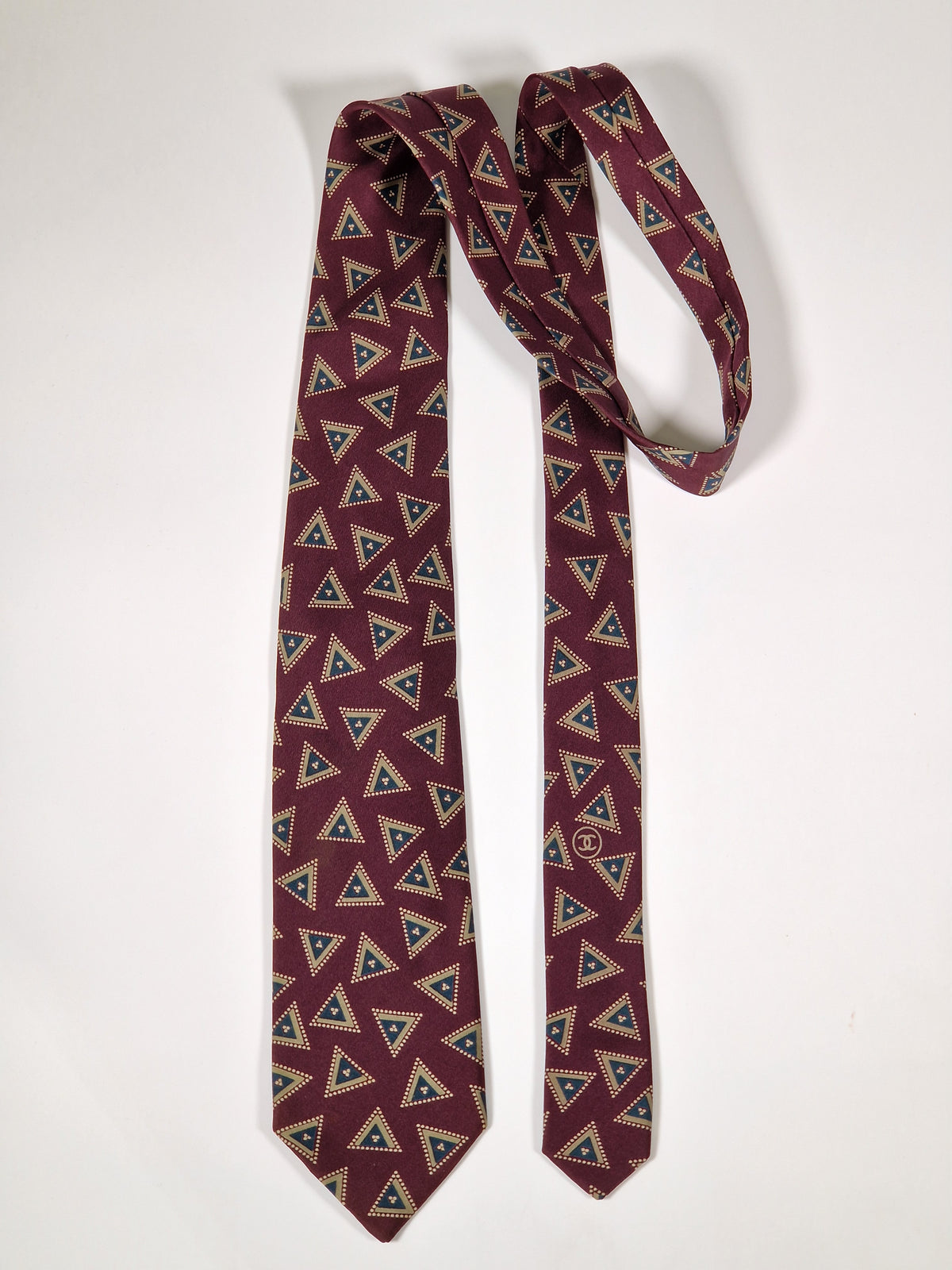 Chanel vintage tie