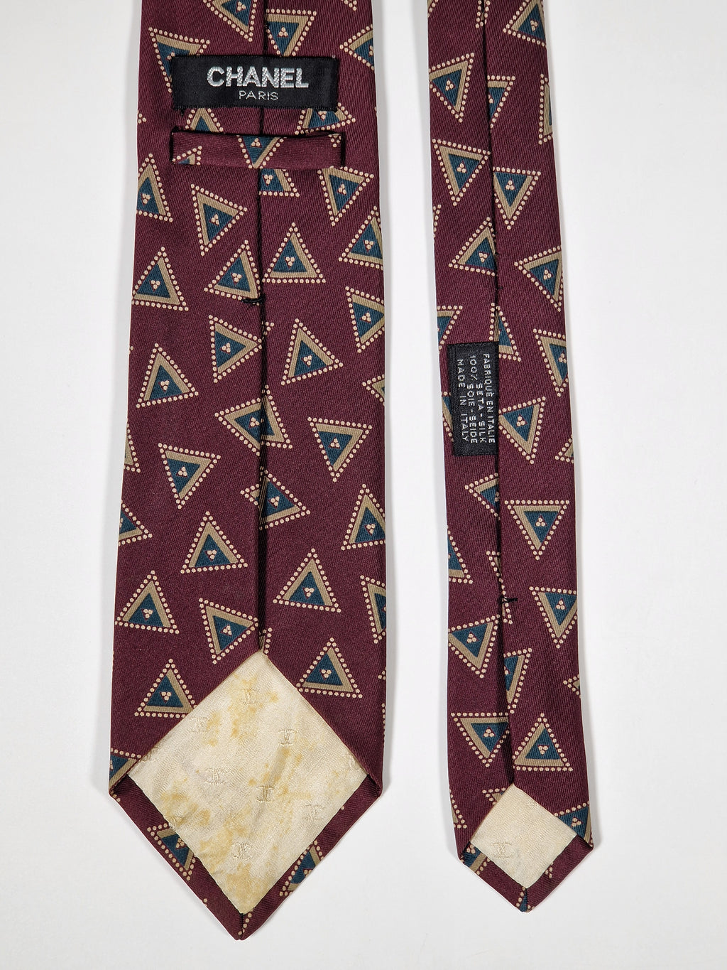 Chanel vintage tie