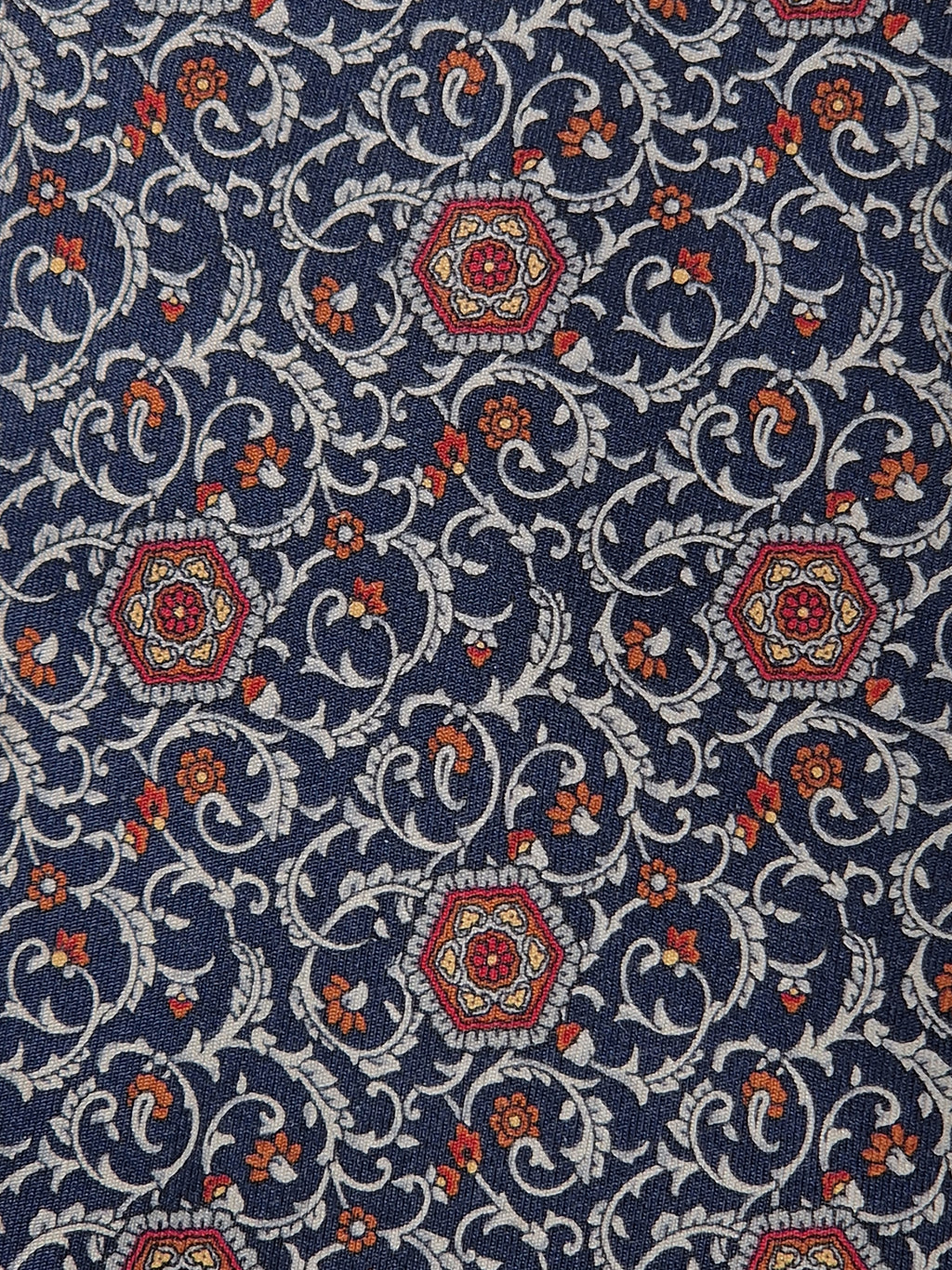 Dior Vintage silk tie blue