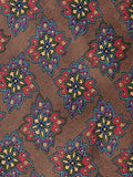 Fendi Vintage silk tie brown