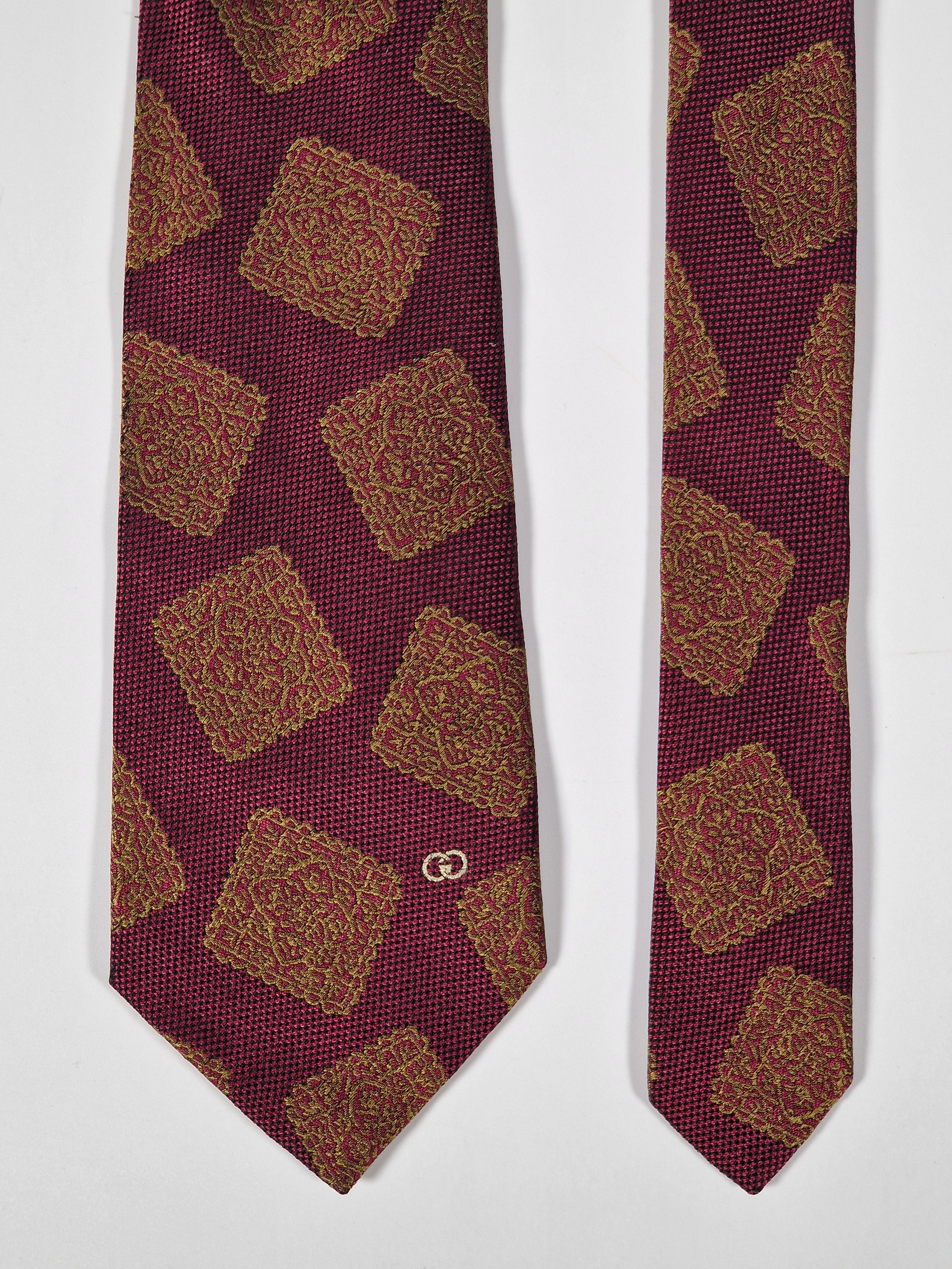 Gucci Vintage silk tie