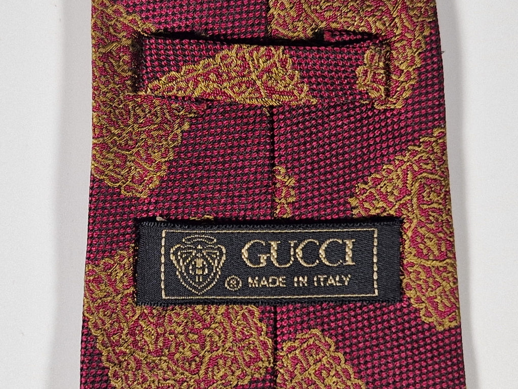 Gucci Vintage silk tie