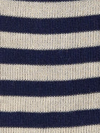 Gucci cotton tie striped black and white knitted