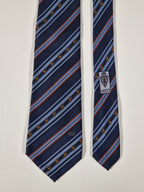Gucci Vintage silk tie striped blue