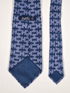 Hermés wide vintage silk tie H pattern 213 FA