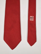 233623 Hermès tie red 233623 SA