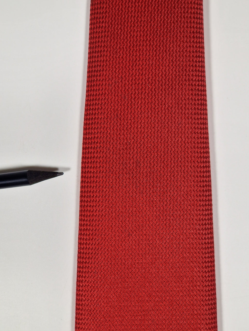 233623 Hermès tie red 233623 SA