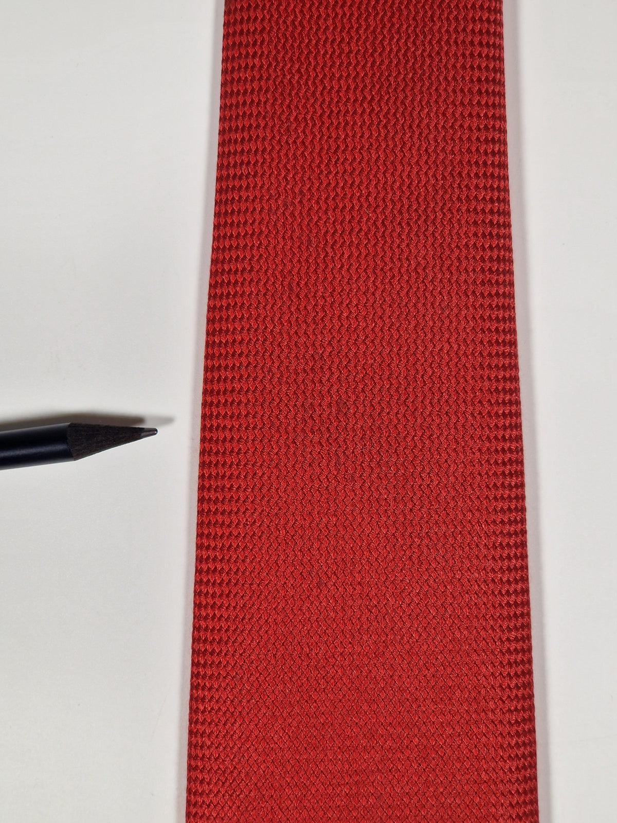 233623 Hermès tie red 233623 SA