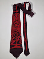 000237 Hermès silk tie brown 237 UA