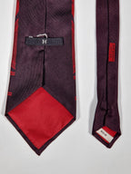 000237 Hermès silk tie brown 237 UA