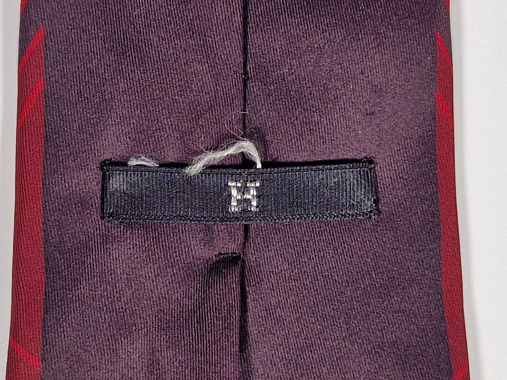 000237 Hermès silk tie brown 237 UA