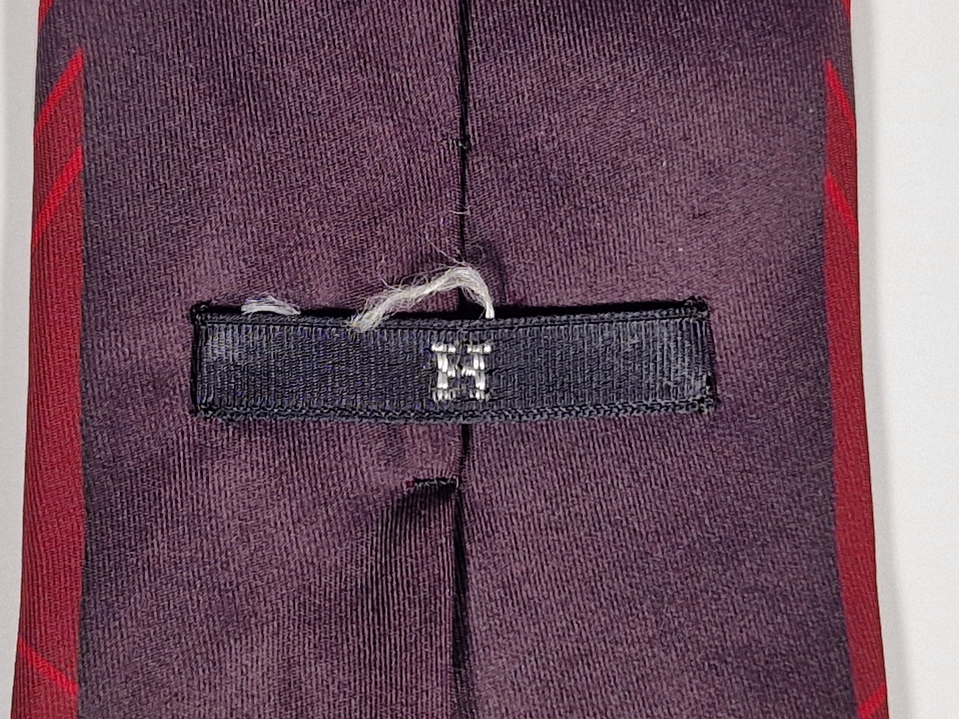 000237 Hermès silk tie brown 237 UA