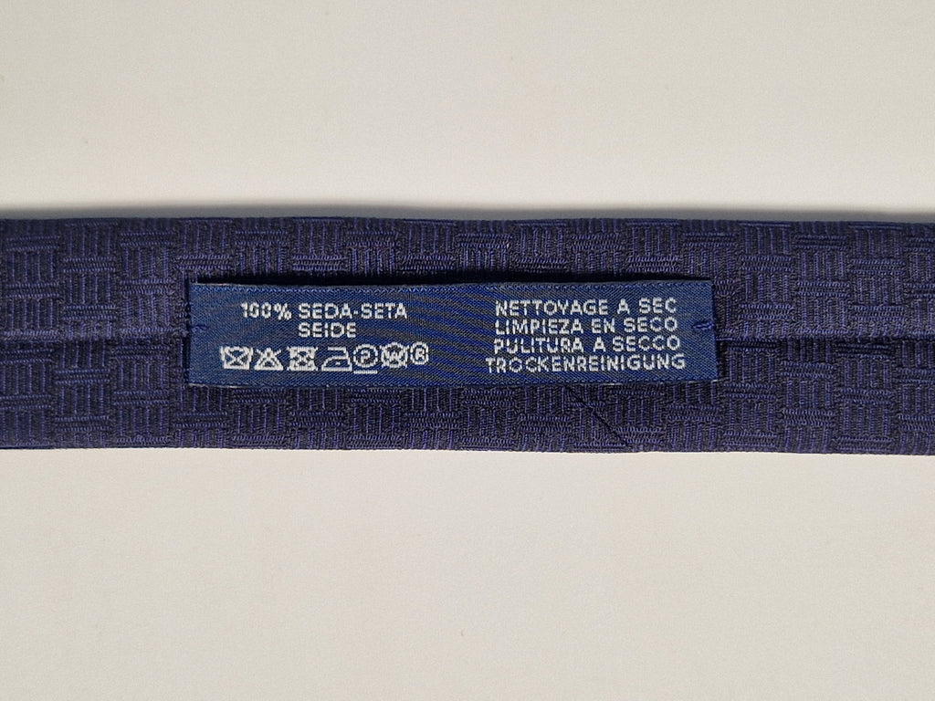 Hermès jaquard silk tie lion blue Hermès 333957 T "ROAAAAAR!"