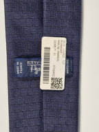 Hermès jaquard silk tie lion blue Hermès 333957 T "ROAAAAAR!"