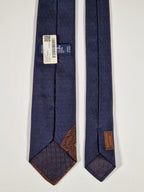 Hermès jaquard silk tie lion blue Hermès 333957 T "ROAAAAAR!"