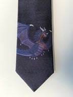 339263 Hermès tie  black dragon Hermès 339263 T tie black