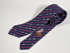 Hermés blue silk tie yacht 339274 T with box