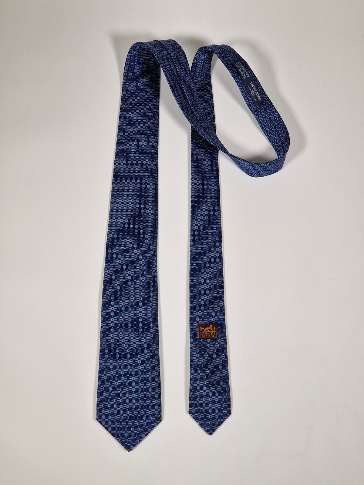 339300 Hermès tie 7 H Awooooo! 339300 T