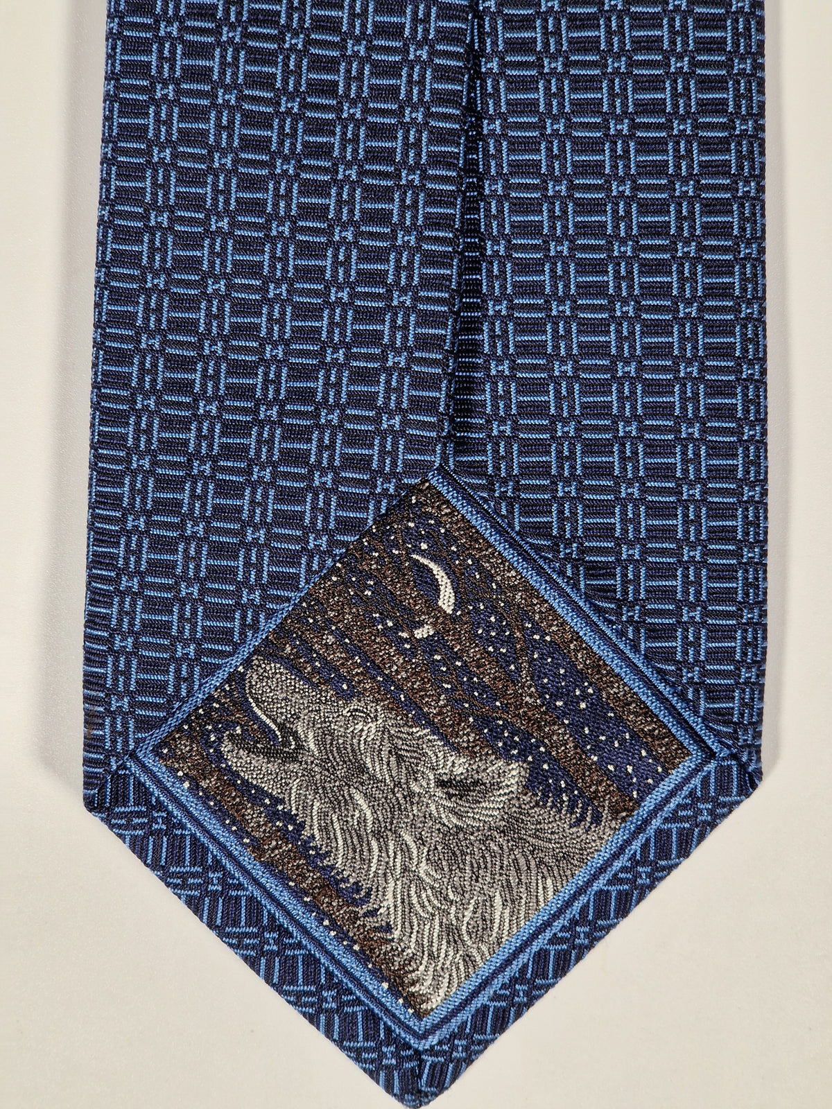 339300 Hermès tie 7 H Awooooo! 339300 T
