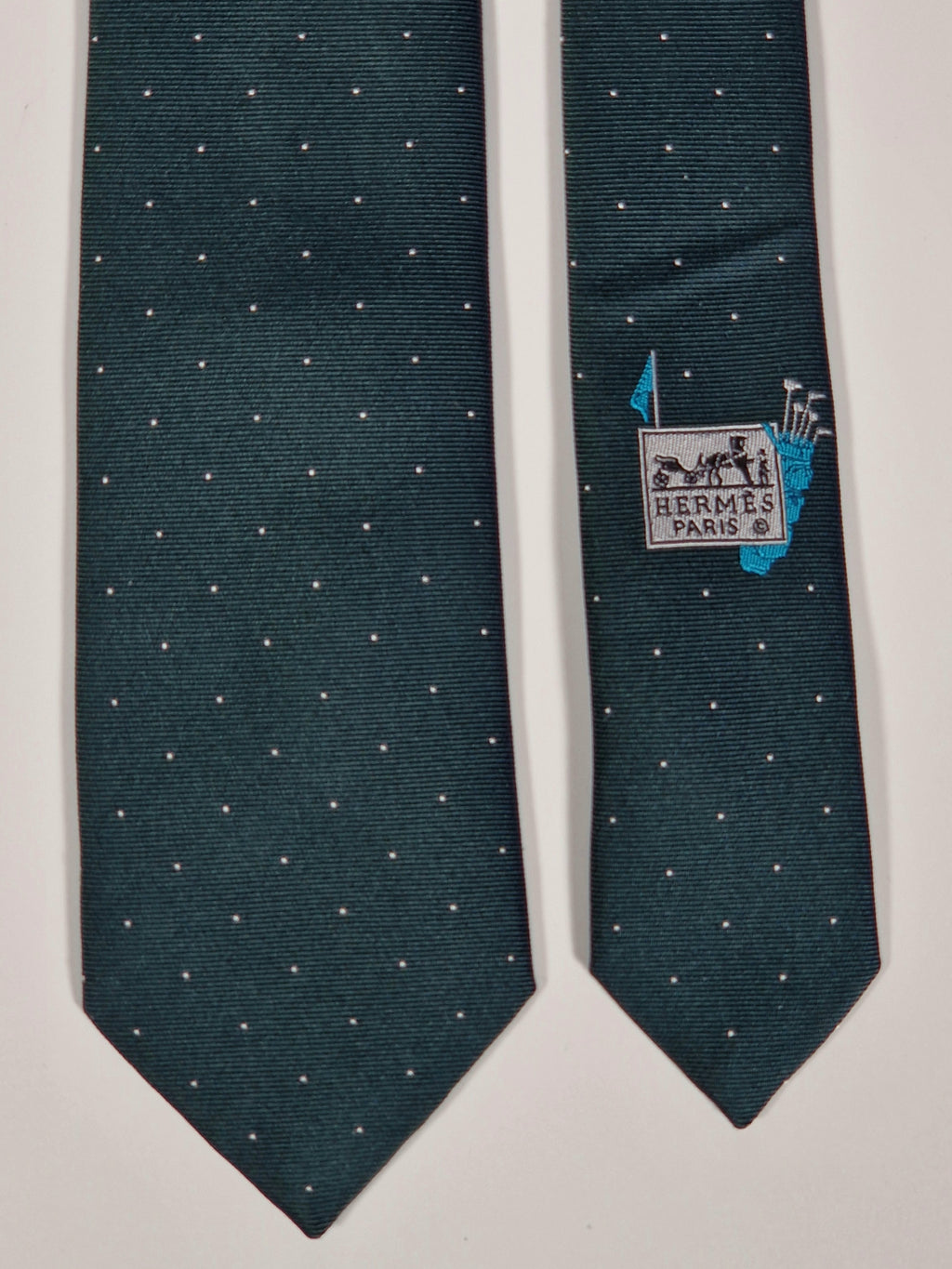 Hermés 339370 T Tie "Golf"