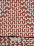 000346 Hermès silk tie pink geometrical pattern 346 MA