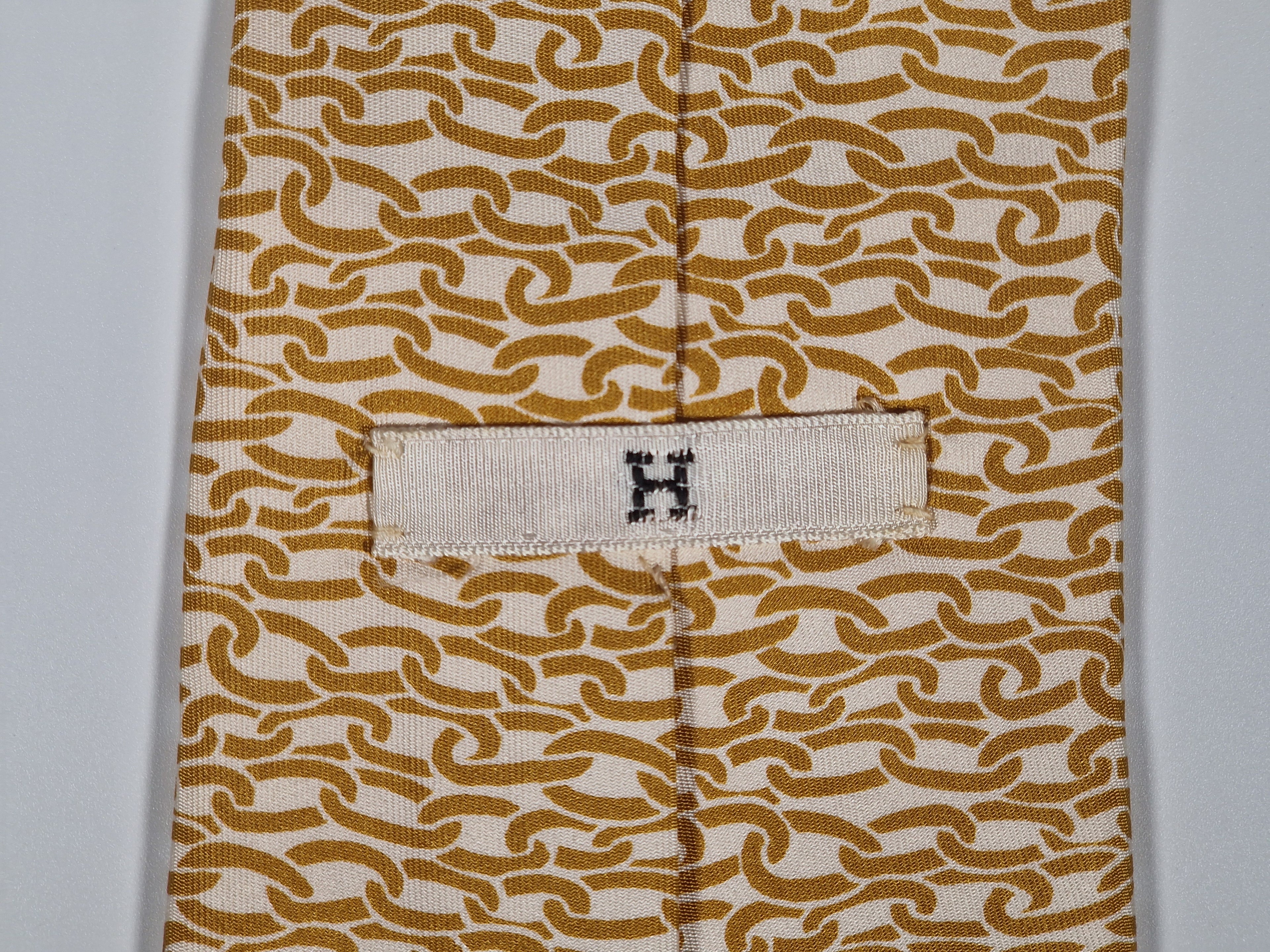 Hermés 380 EA Tie, Hermés wide vintage tie
