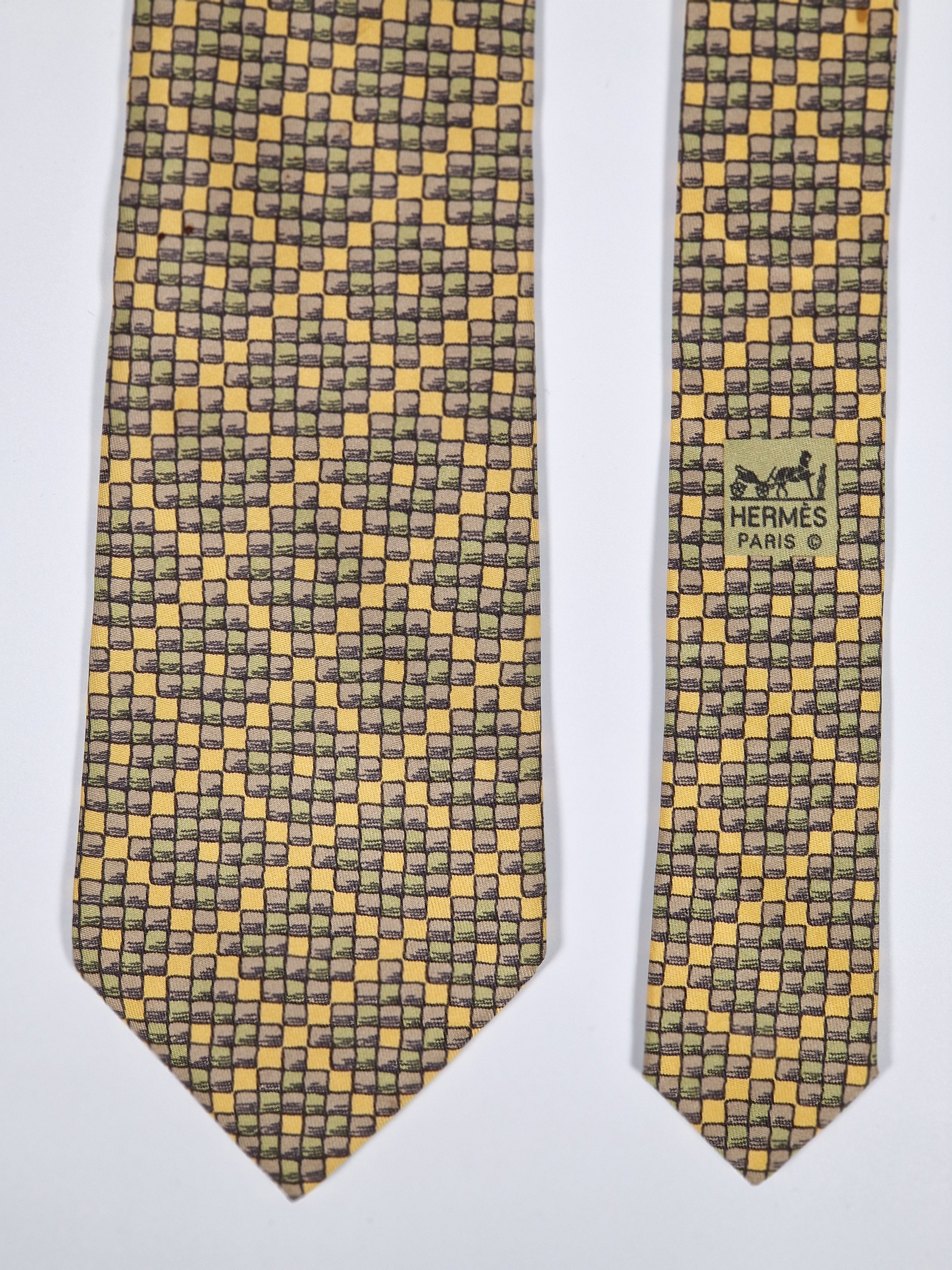 Hermés 398 EA Tie
