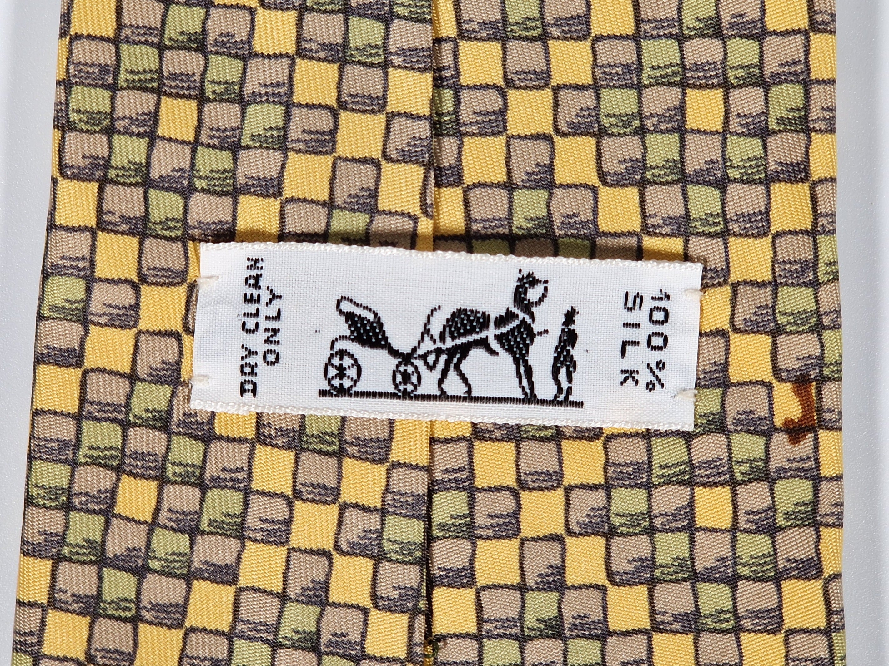 Hermés 398 EA Tie