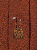 428999 Hermès tie bronze indian and horse pattern 428999 T