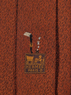 428999 Hermès tie bronze indian and horse pattern 428999 T